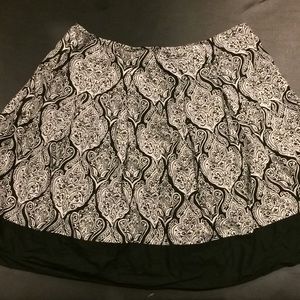 Black and white skirt #219